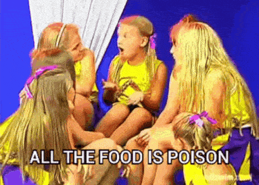 All The Food Is Poison Adult Swim GIF - All The Food Is Poison Adult Swim Fda GIFs