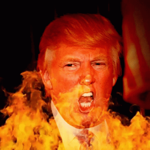 Donald Trump Open Mouth GIF - Donald Trump Open Mouth Fire GIFs