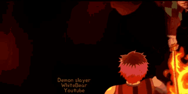 a video of a demon slayer is being posted on youtube