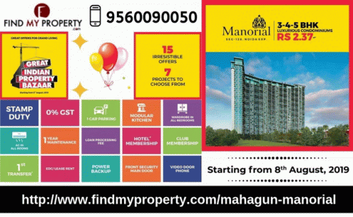 Mahagun Manorial Great Indian Property Bazaar GIF - Mahagun Manorial Great Indian Property Bazaar Mahagun Manorial Noida GIFs
