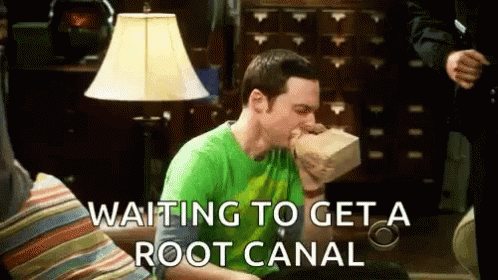 Waiting To Get A Root Canal Sheldon GIF - Waiting To Get A Root Canal Sheldon Tbbt GIFs