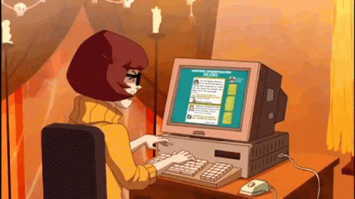 Velma Dinkley GIF - Velma Dinkley Keyboard GIFs