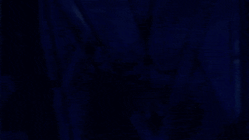 a kaleidoscope with a blue light shining through it