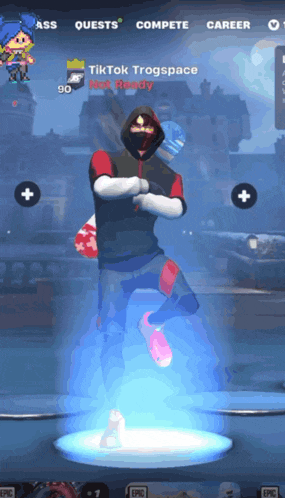 a screenshot of a video game with the name tiktok trogspace