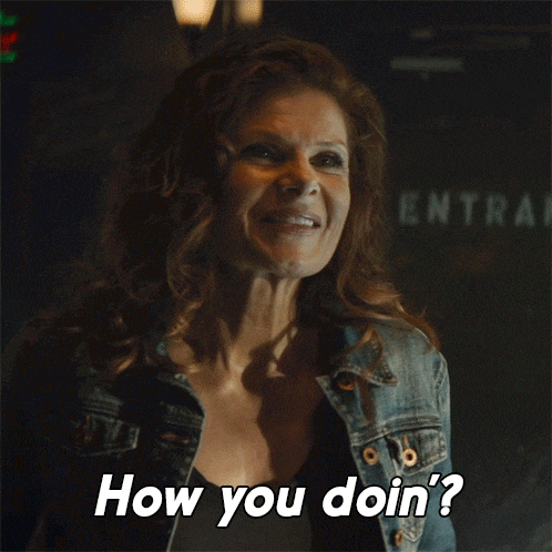 How You Doin' Donna Sykes GIF - How You Doin' Donna Sykes Finestkind GIFs
