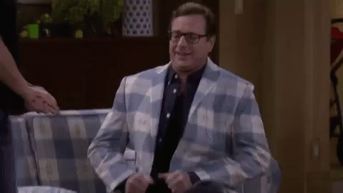 Matches The Couch GIF - Fuller House Matches The GIFs