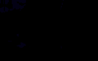 a blue sphere with a black background and a white center
