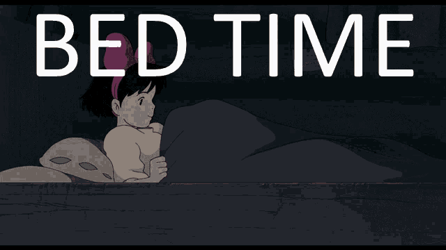 Bed Time Night GIF - Bed Time Night Studio Ghibli GIFs