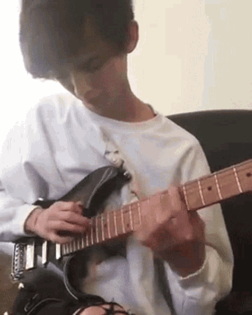 Playing Guitar Tim Henson GIF - Playing Guitar Tim Henson Musician GIFs