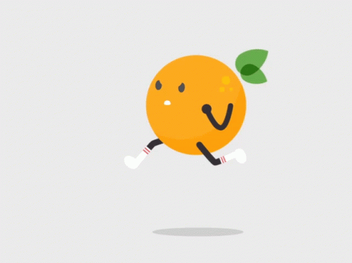 Jogging Orange GIF - Jogging Orange GIFs