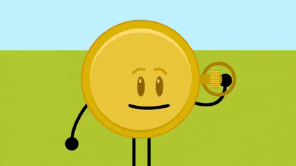 a cartoon clock with arms and legs shows that it is almost 3:00