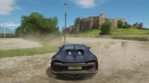 Forza Horizon4 Bugatti Chiron GIF - Forza Horizon4 Bugatti Chiron Drift GIFs