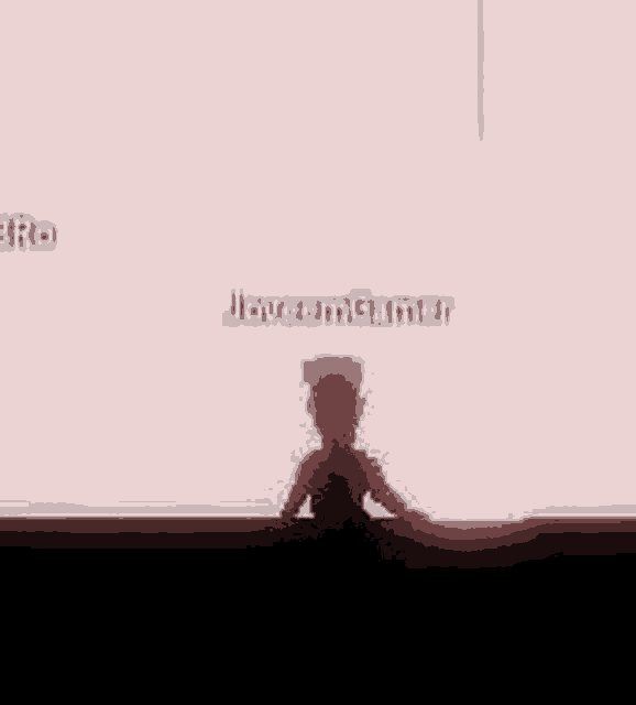 a close up of a pink and black background with a black border .