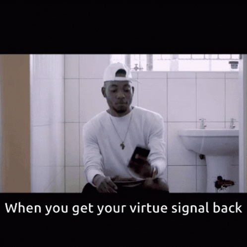Virtue Signal GIF - Virtue Signal GIFs