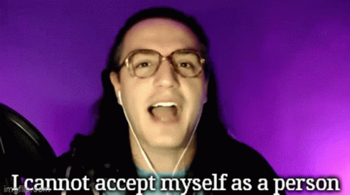 Rj City I Cannot Accept Myself As A Person GIF - Rj City I Cannot Accept Myself As A Person Wrestler GIFs