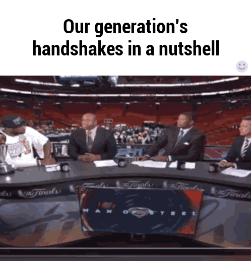 Our Generation GIF - Handshake Sports Interview GIFs