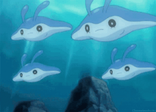 Babimanta Hydrocanon GIF - Babimanta Hydrocanon Pokémon GIFs