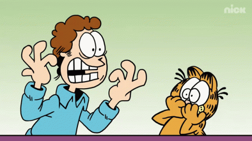 Crazy Jon Arbuckle GIF - Crazy Jon Arbuckle Garfield GIFs