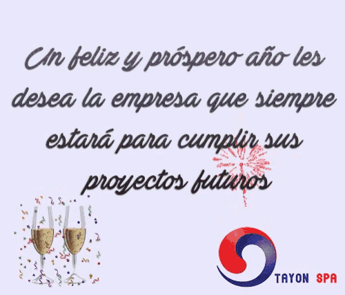 a greeting card that says tayon spa on the bottom