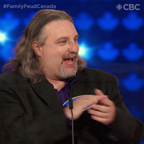 Yeah Family Feud Canada GIF - Yeah Family Feud Canada Clapping GIFs