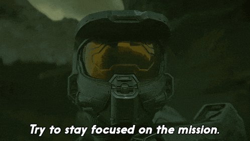 Try To Stay Focused On The Mission Master Chief GIF - Try To Stay Focused On The Mission Master Chief Halo GIFs