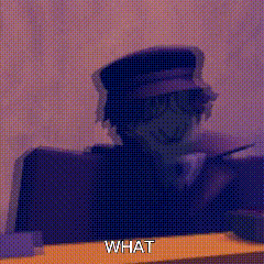 a man wearing a hat is talking on a phone and the words what are on the bottom of the image
