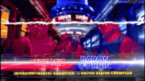 The Miz Baron Corbin GIF - The Miz Baron Corbin Us Champion GIFs