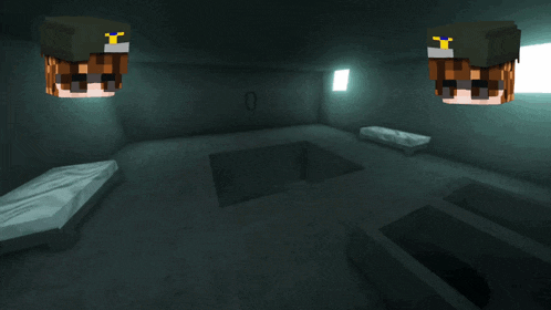 an advertisement for el hoyo la base de gabito shows a dark room