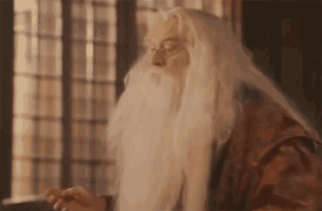 Albus Dumbledore Dumbledore GIF - Albus Dumbledore Dumbledore Que Pena GIFs