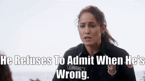 Station 19 Andy Herrera GIF - Station 19 Andy Herrera He Refuses To Admit When Hes Wrong GIFs