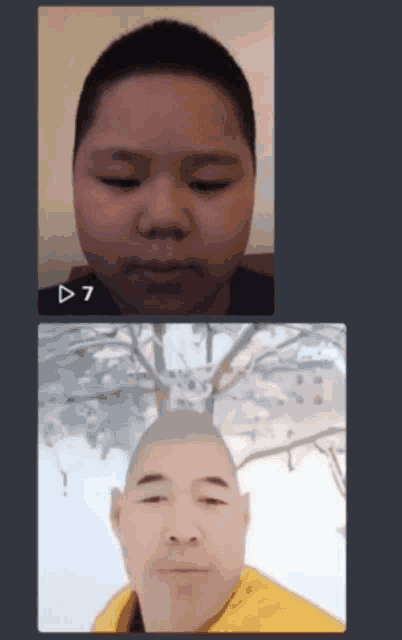 a screenshot of a video of a boy with the number 7 on it