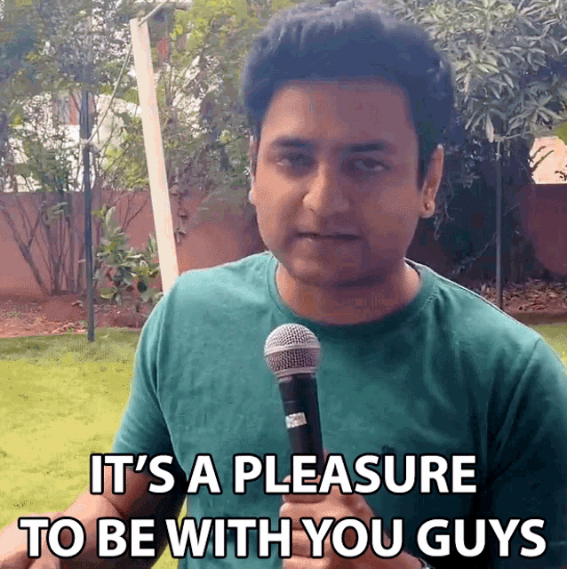 Its A Pleasure To Be With You Guys Kenny Sebastian GIF - Its A Pleasure To Be With You Guys Kenny Sebastian Simple Ken Podcast GIFs