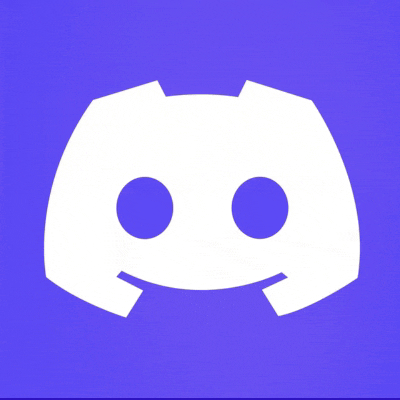 a purple background with a white discord logo on it