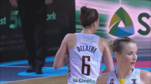 Delaere Belgium GIF - Delaere Belgium Eurobasket Women GIFs