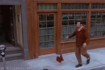 Walking The Rooster GIF - Seinfeld Walking Rooster GIFs