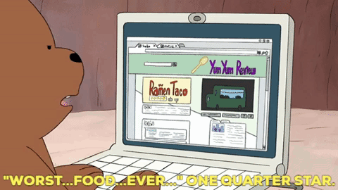 We Bare Bears Grizzly Bear GIF - We Bare Bears Grizzly Bear Worst Food Ever GIFs