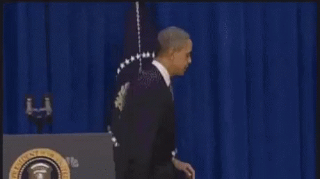 Obama Knockdown GIF - Obama Knockdown Door GIFs