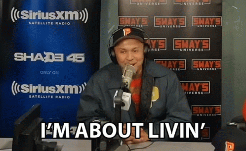 Im About Livin Living Life GIF - Im About Livin Living Life Chill GIFs