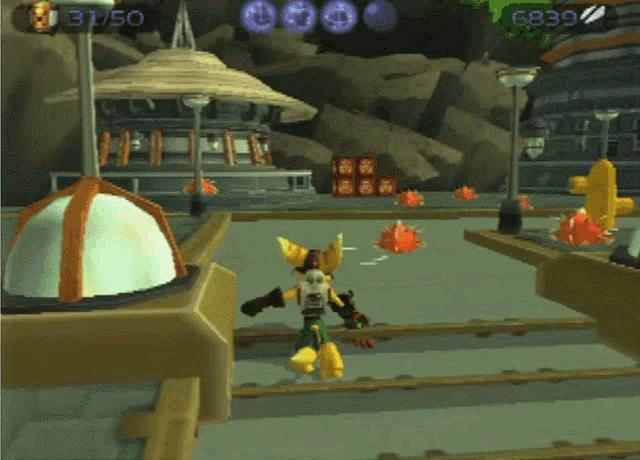 a video game is being played and the score is 29/50