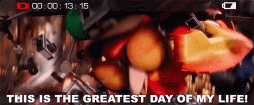 This Is The Greatest Day Of My Life GIF - Storks Storks Movie Greatest Day Of My Life GIFs