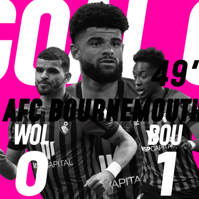 Wolverhampton Wanderers F.C. (0) Vs. A.F.C. Bournemouth (1) Second Half GIF - Soccer Epl English Premier League GIFs