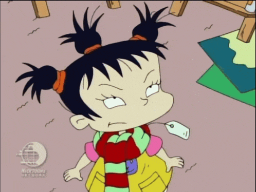 a cartoon character from nicktoons network is making a funny face