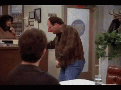 Where Are You Living? Are You Here? Are You On This Planet? It'S Impossible. It Can'T Be Done GIF - Jerry Seinfeld Jason Alexander George Costanza GIFs