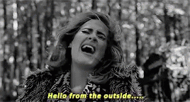 Oh Adele GIF - Hellofromtheoutside Adele Hello GIFs