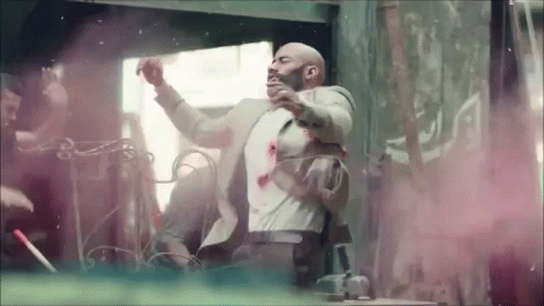 فيديو محمد رمضان مشهد قتل رفاعي الدسوقي الأسطورة GIF - Video Mohamed Ramadan Fire Arm Shooting GIFs