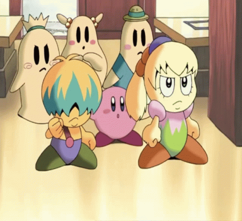 Kirby Anime GIF - Kirby Anime Jump GIFs
