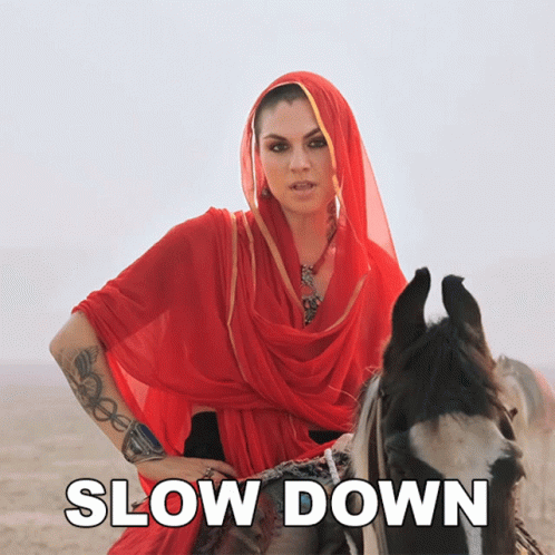 Slow Down Krewella GIF - Slow Down Krewella Good On You Song GIFs