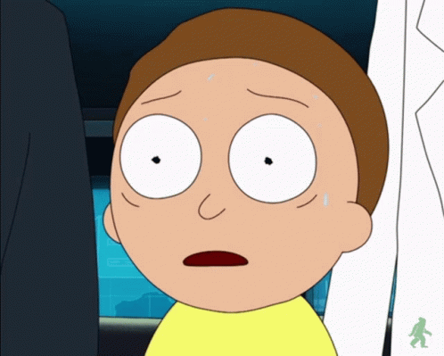Rick And Morty Panic Face GIF - Rick And Morty Morty Panic Face GIFs