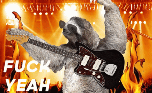 Sloth Rock GIF - Sloth Rock And GIFs