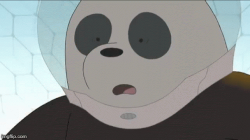 We Bare Bears Panda GIF - We Bare Bears Panda Brave GIFs